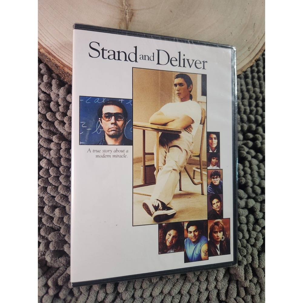 NEW/SEALED~Stand and Deliver 1988 DVD MOVIE Edward James Olmos‎ Lou Andy Garcia